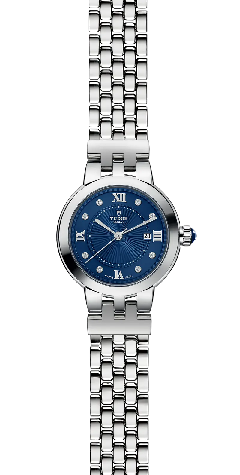 TUDORClair de RoseClair de Rose30mm steel case with polished finish - M35500-0010 at Cortina Watch Thailand