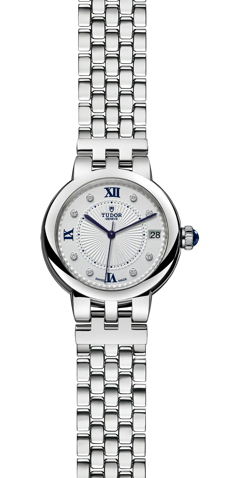 TUDORClair de RoseClair de Rose34mm steel case with polished finish - M35800-0004 at Cortina Watch Thailand