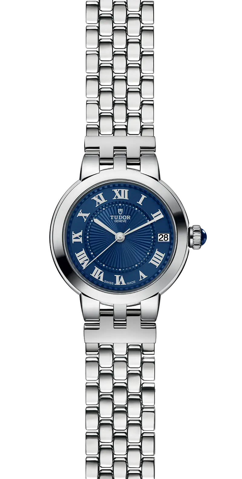 TUDORClair de RoseClair de Rose34mm steel case with polished finish - M35800-0009 at Cortina Watch Thailand