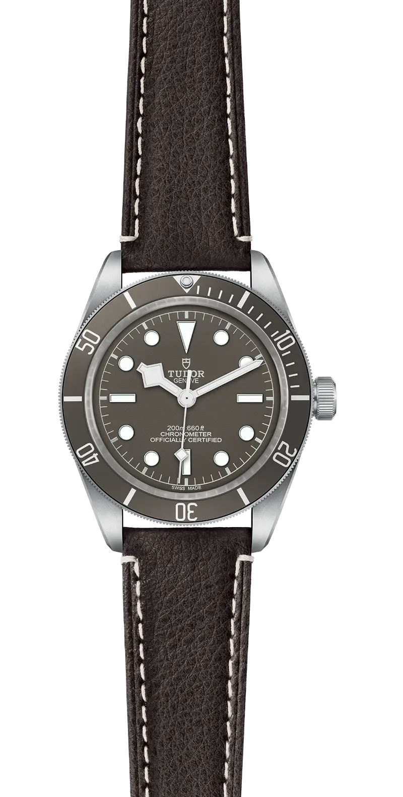 TUDORBlack Bay 58 925Black Bay 5839mm 925 silver case, satin finished Open case back with sapphire crystal - M79010SG-0001 at Cortina Watch Thailand