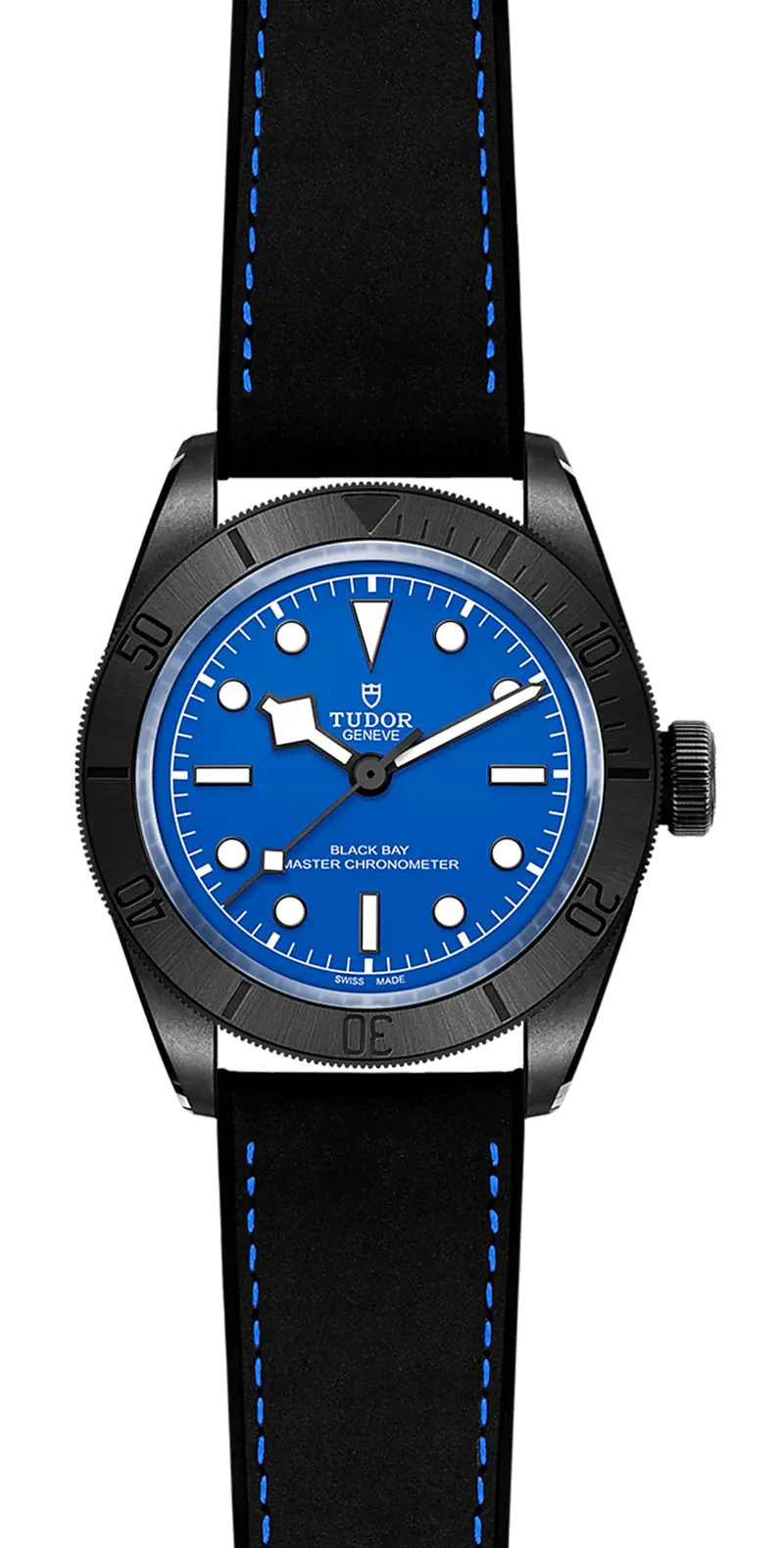 TUDORBlack BayBlack Bay41mm matt black ceramic case with micro-blasted finish and monobloc middle case Open case back in black-PVD-treated 316L steel with sapphire crystal - M79210CNU-0007 at Cortina Watch Thailand