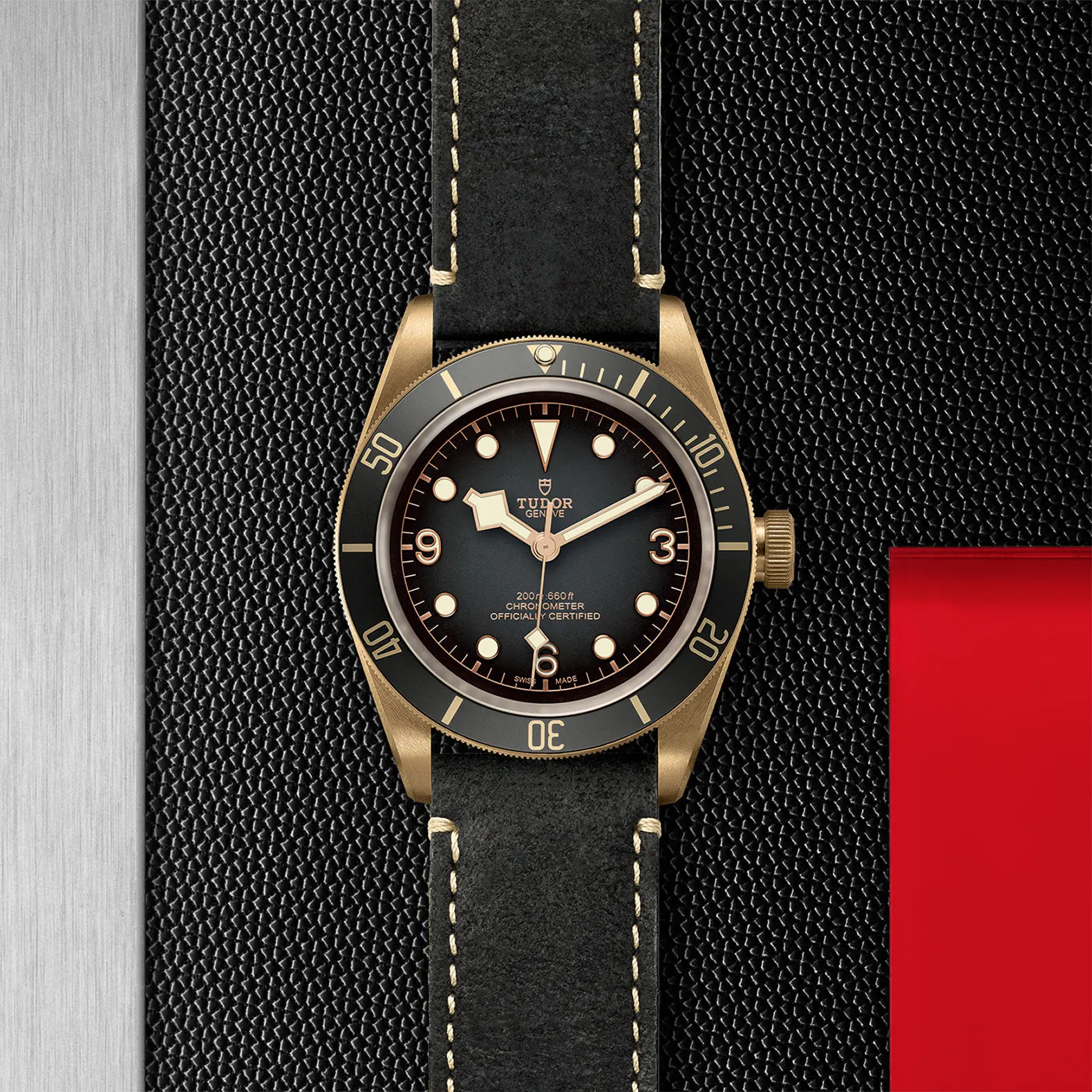 TUDORBlack Bay BronzeBlack Bay Bronze43mm bronze case with bronze-coloured PVD-treated steel case back and satin finish - M79250BA-0001 at Cortina Watch Thailand