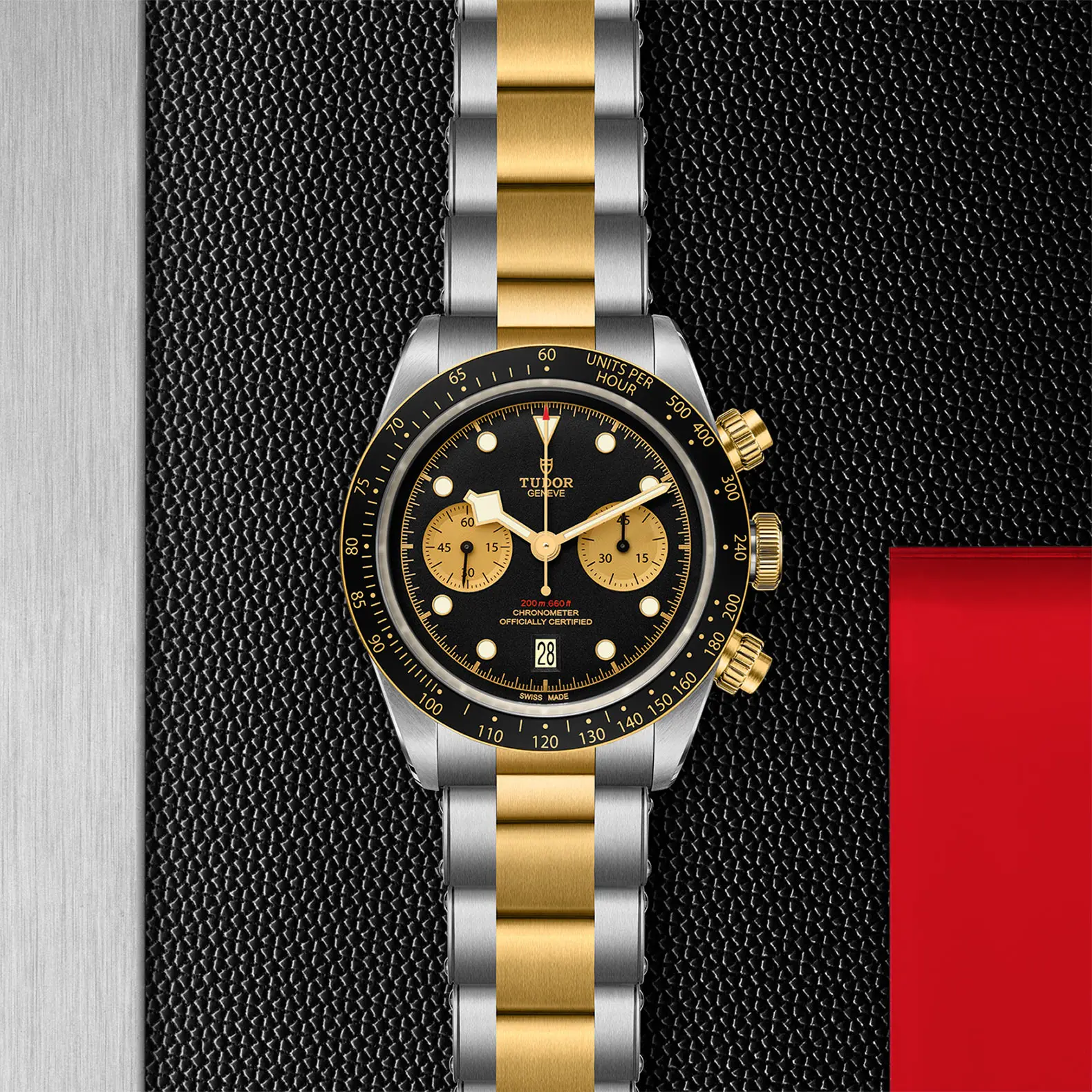TUDORBlack Bay Chrono S&GBlack Bay Chrono41mm steel case with polished and satin finish - M79363N-0001 at Cortina Watch Thailand