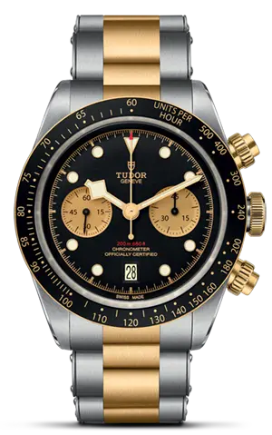 TUDORBlack Bay Chrono S&GBlack Bay Chrono41mm steel case with polished and satin finish - M79363N-0001 at Cortina Watch Thailand