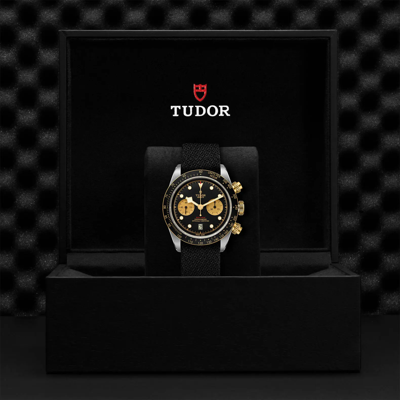 TUDORBlack Bay Chrono S&GBlack Bay Chrono41mm steel case with polished and satin finish - M79363N-0003 at Cortina Watch Thailand