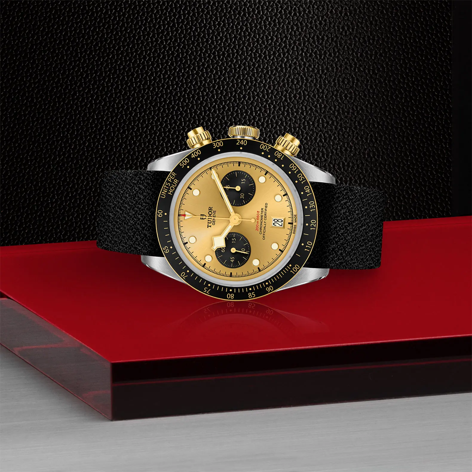 TUDORBlack Bay Chrono S&GBlack Bay Chrono41mm steel case with polished and satin finish - M79363N-0006 at Cortina Watch Thailand