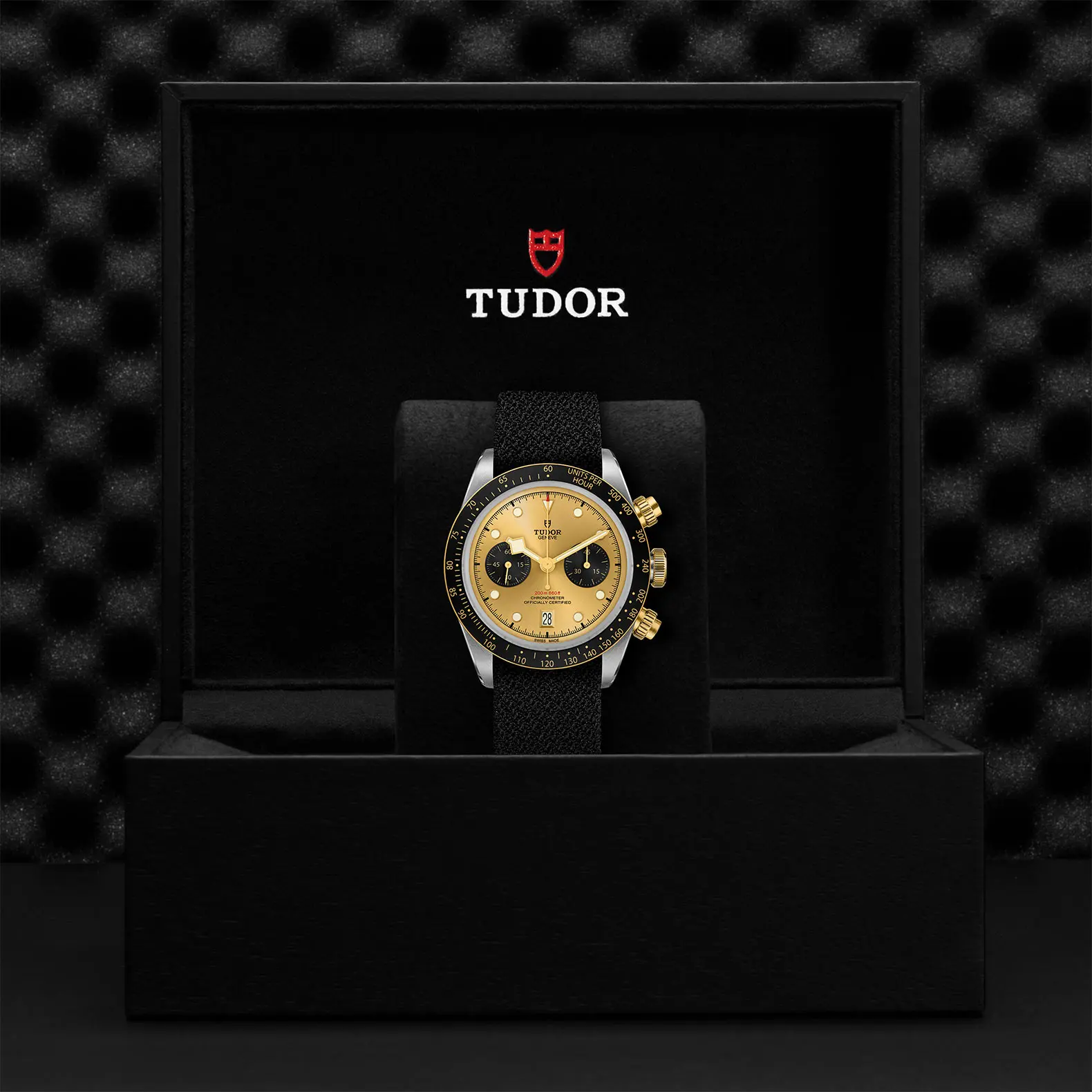 TUDORBlack Bay Chrono S&GBlack Bay Chrono41mm steel case with polished and satin finish - M79363N-0006 at Cortina Watch Thailand