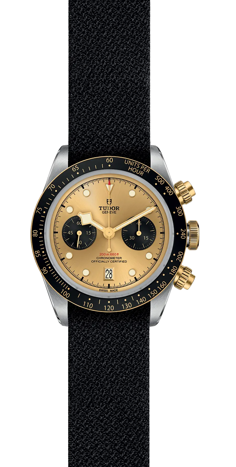 TUDORBlack Bay Chrono S&GBlack Bay Chrono41mm steel case with polished and satin finish - M79363N-0006 at Cortina Watch Thailand