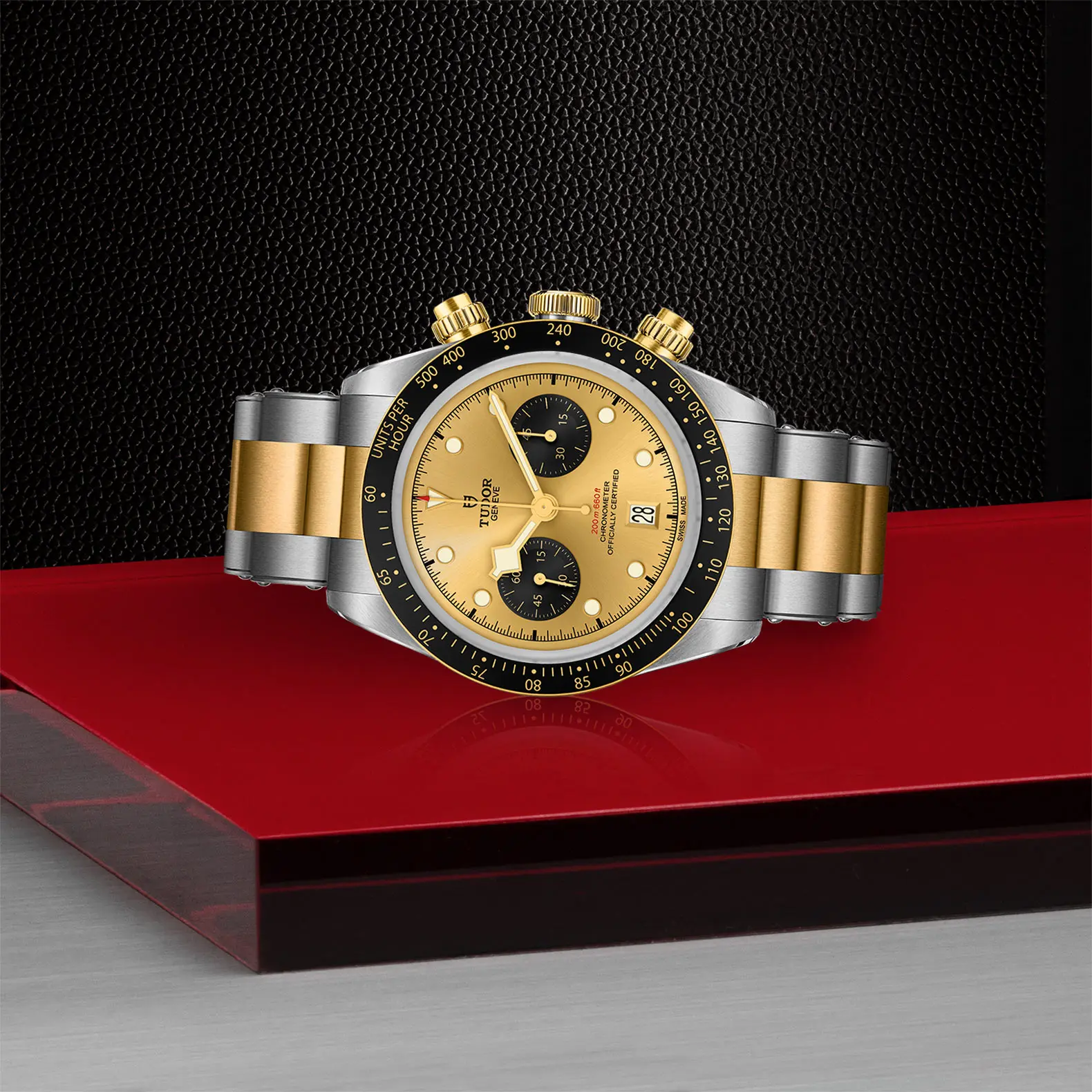 TUDORBlack Bay Chrono S&GBlack Bay Chrono41mm steel case with polished and satin finish - M79363N-0007 at Cortina Watch Thailand