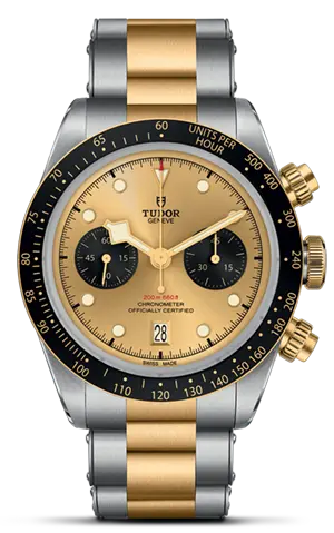TUDORBlack Bay Chrono S&GBlack Bay Chrono41mm steel case with polished and satin finish - M79363N-0007 at Cortina Watch Thailand