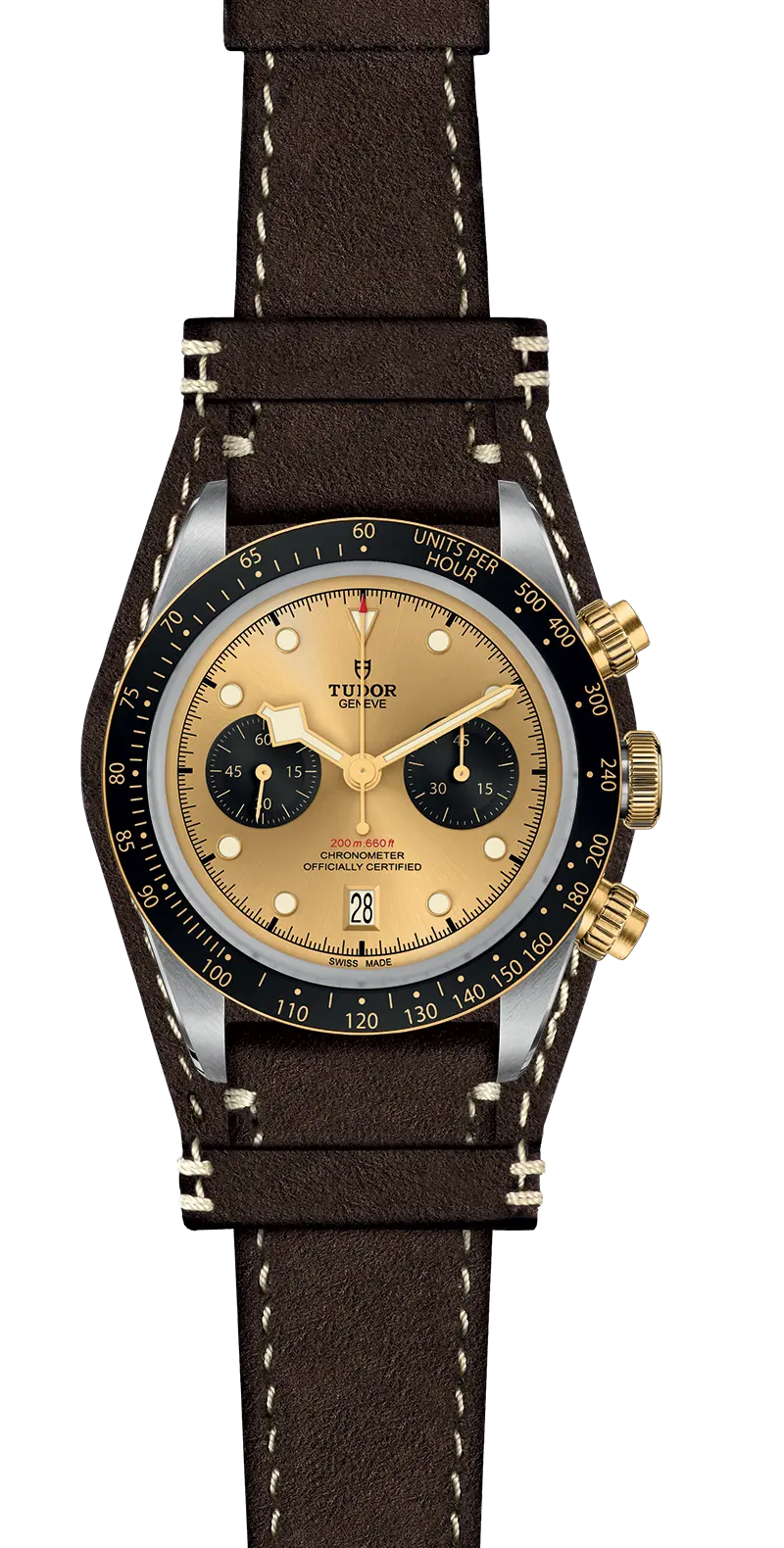 TUDORBlack Bay Chrono S&GBlack Bay Chrono41mm steel case with polished and satin finish - M79363N-0008 at Cortina Watch Thailand