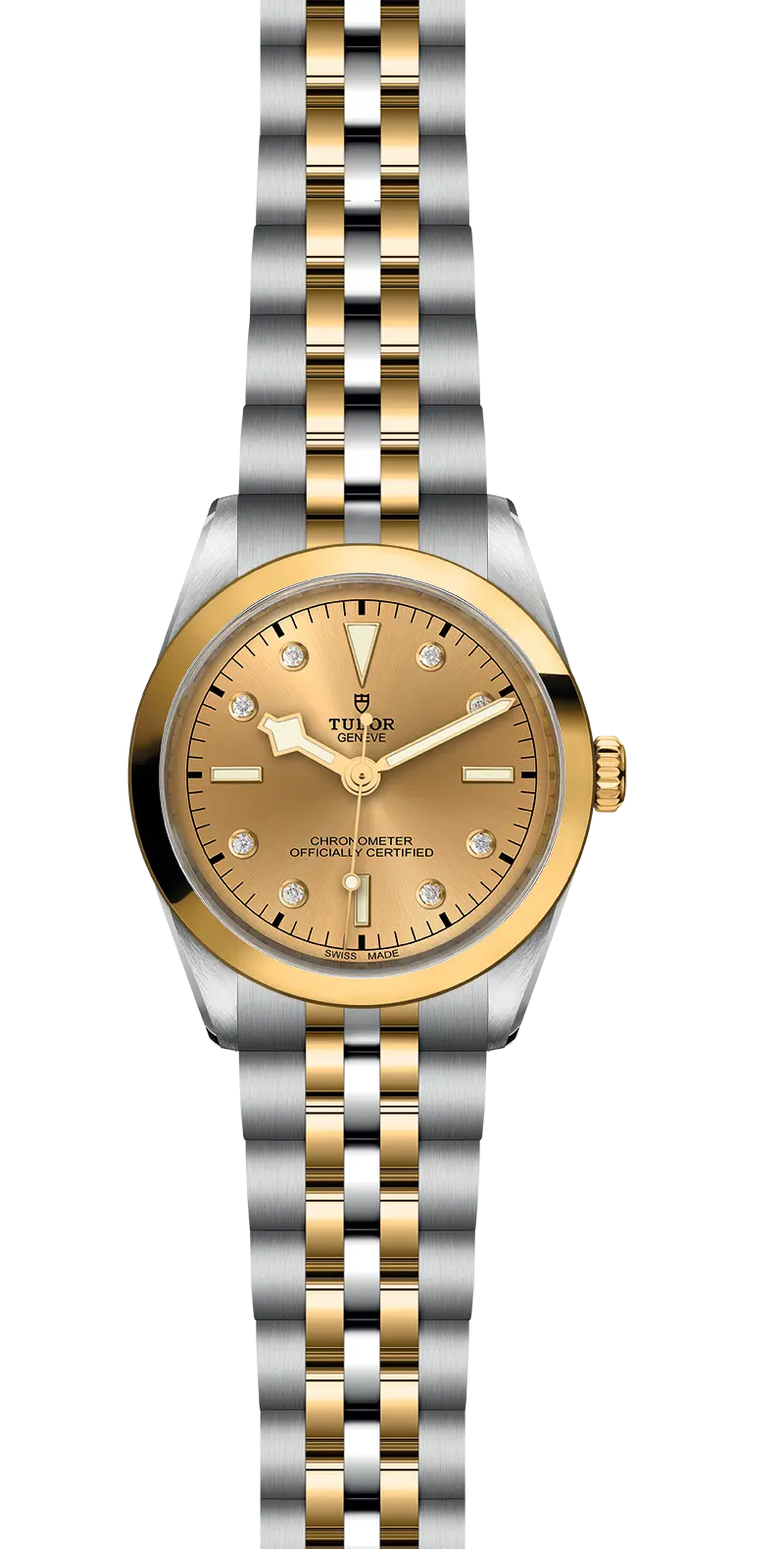 TUDORBlack Bay 36 S&GBlack Bay 31/36/39/4136mm steel case with polished and satin finish - M79643-0008 at Cortina Watch Thailand