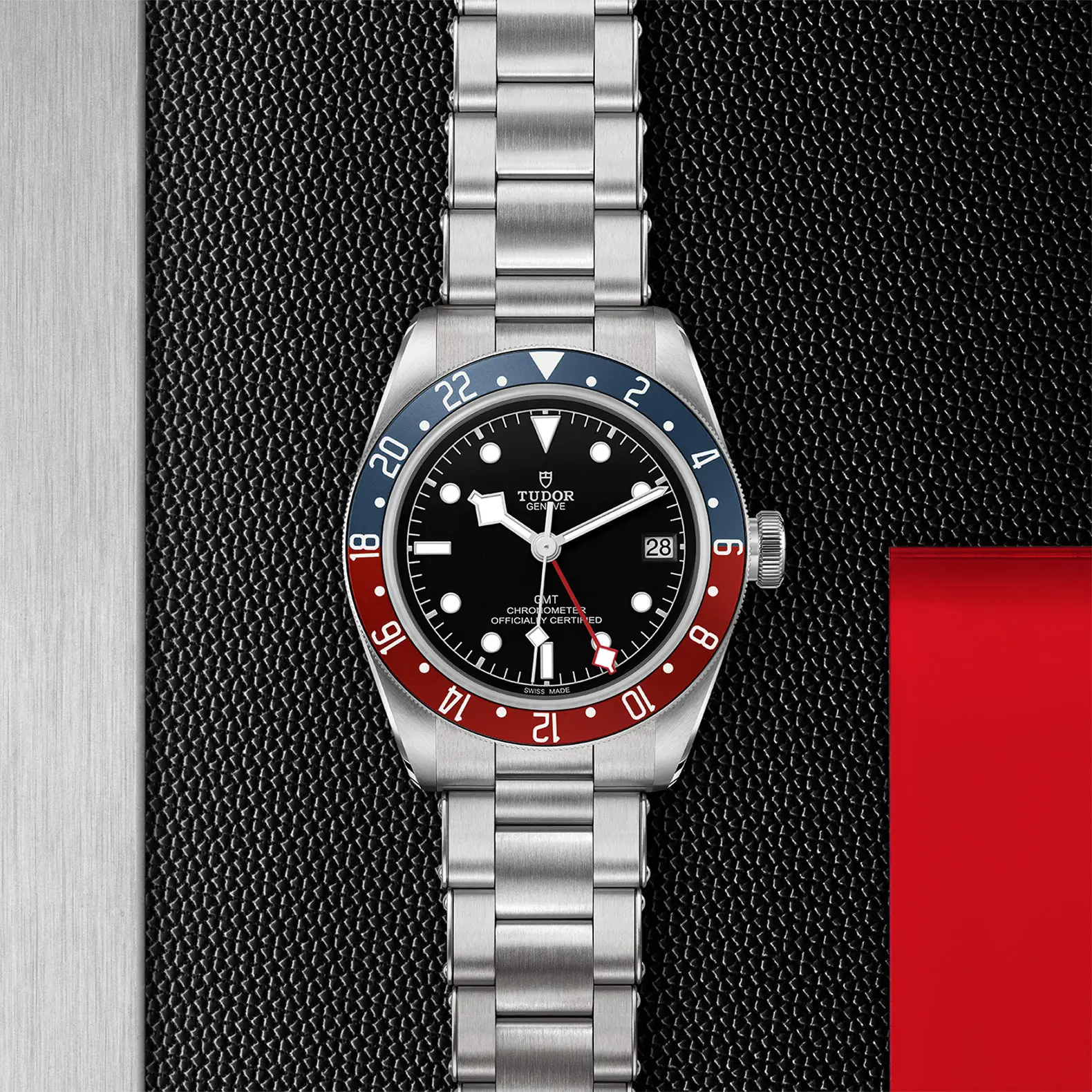 TUDORBlack Bay GMTBlack Bay GMT41mm steel case with polished and satin finish - M79830RB-0001 at Cortina Watch Thailand