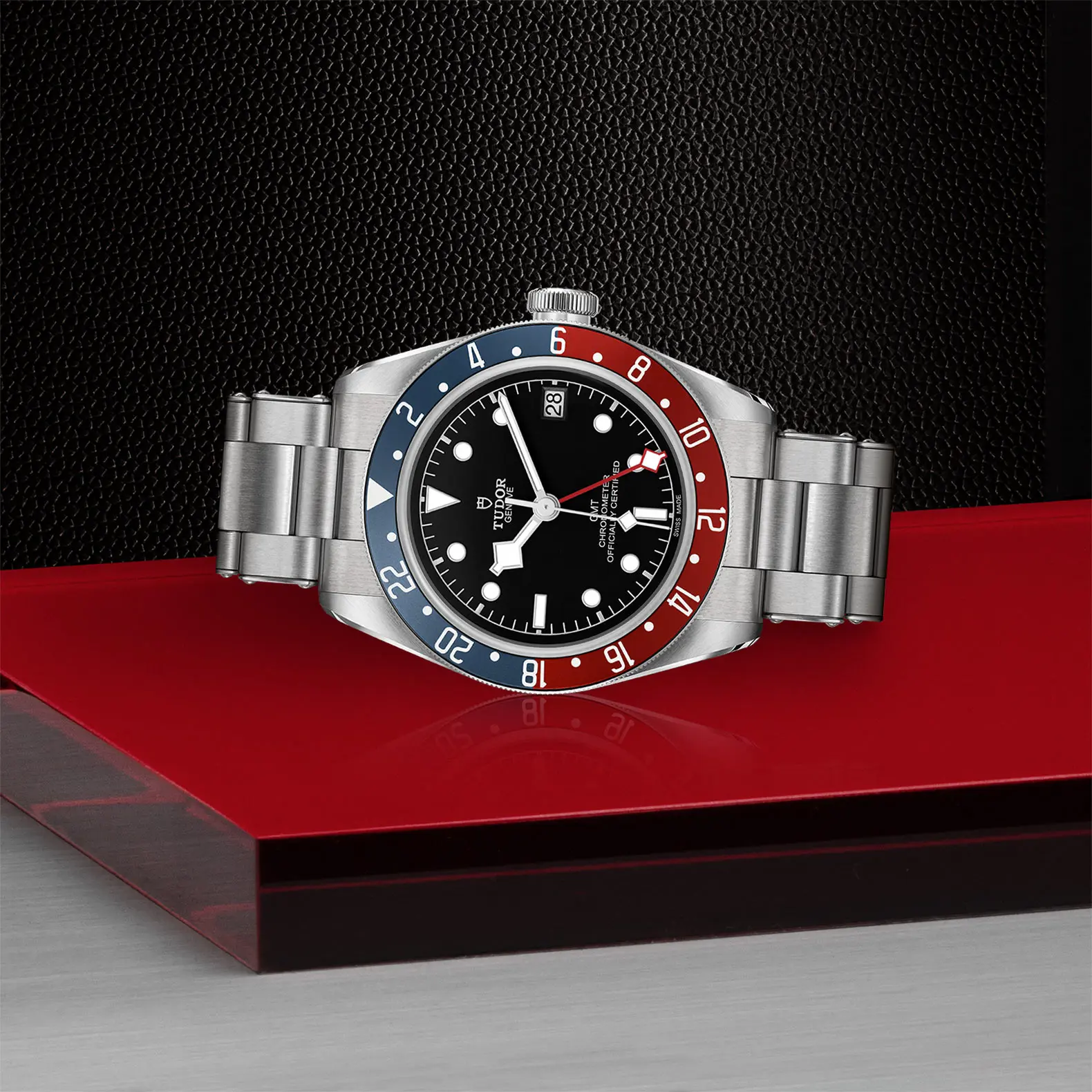 TUDORBlack Bay GMTBlack Bay GMT41mm steel case with polished and satin finish - M79830RB-0001 at Cortina Watch Thailand