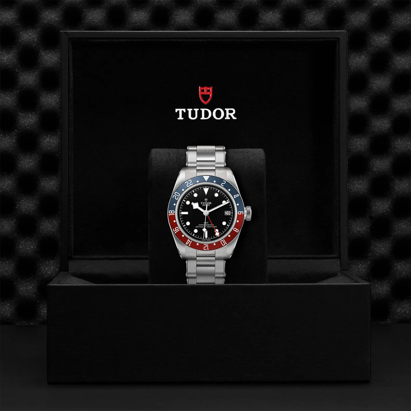 TUDORBlack Bay GMTBlack Bay GMT41mm steel case with polished and satin finish - M79830RB-0001 at Cortina Watch Thailand