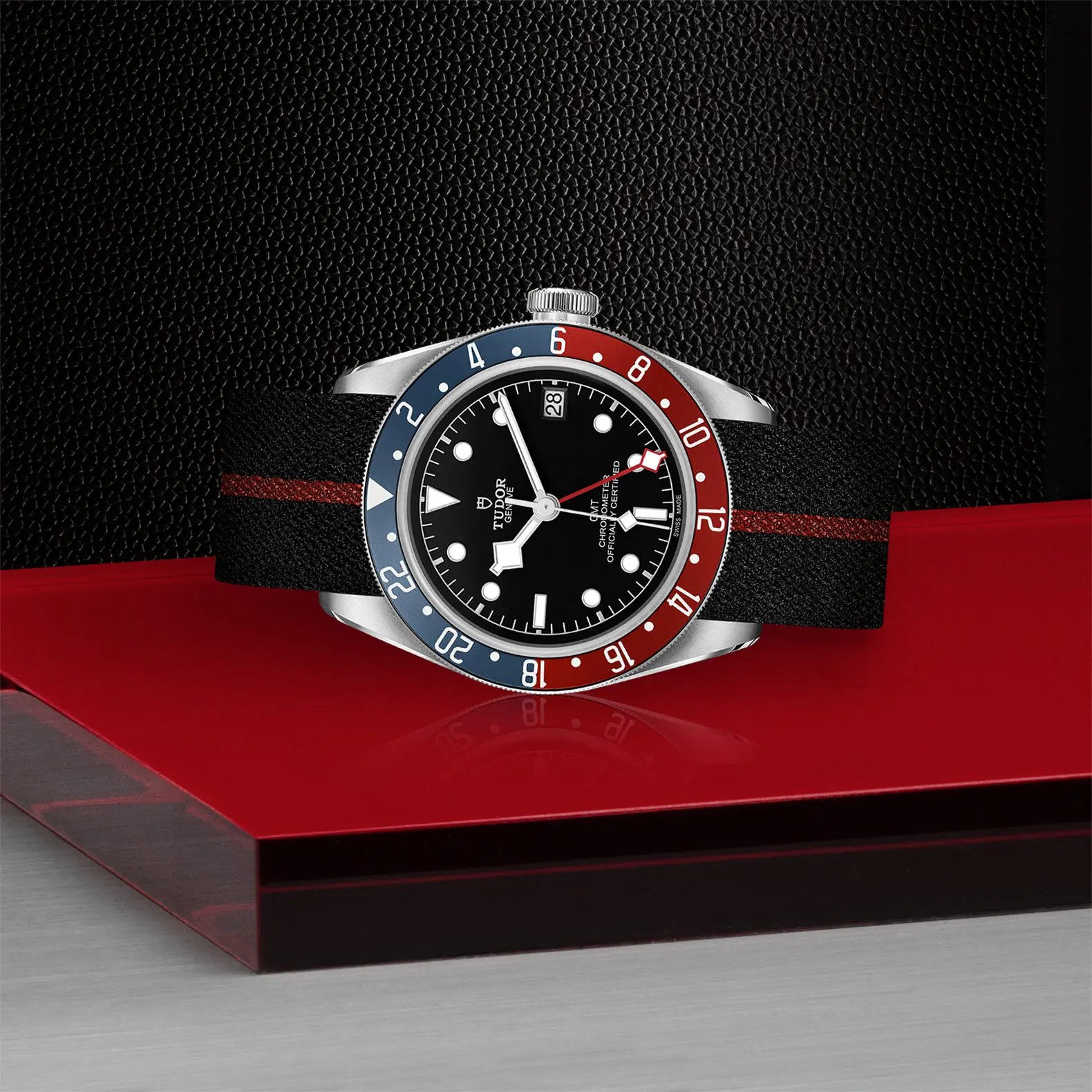 TUDORBlack Bay GMTBlack Bay GMT41mm steel case with polished and satin finish - M79830RB-0003 at Cortina Watch Thailand