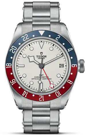 TUDORBlack Bay GMTBlack Bay GMT41mm steel case with polished and satin finish - M79830RB-0010 at Cortina Watch Thailand