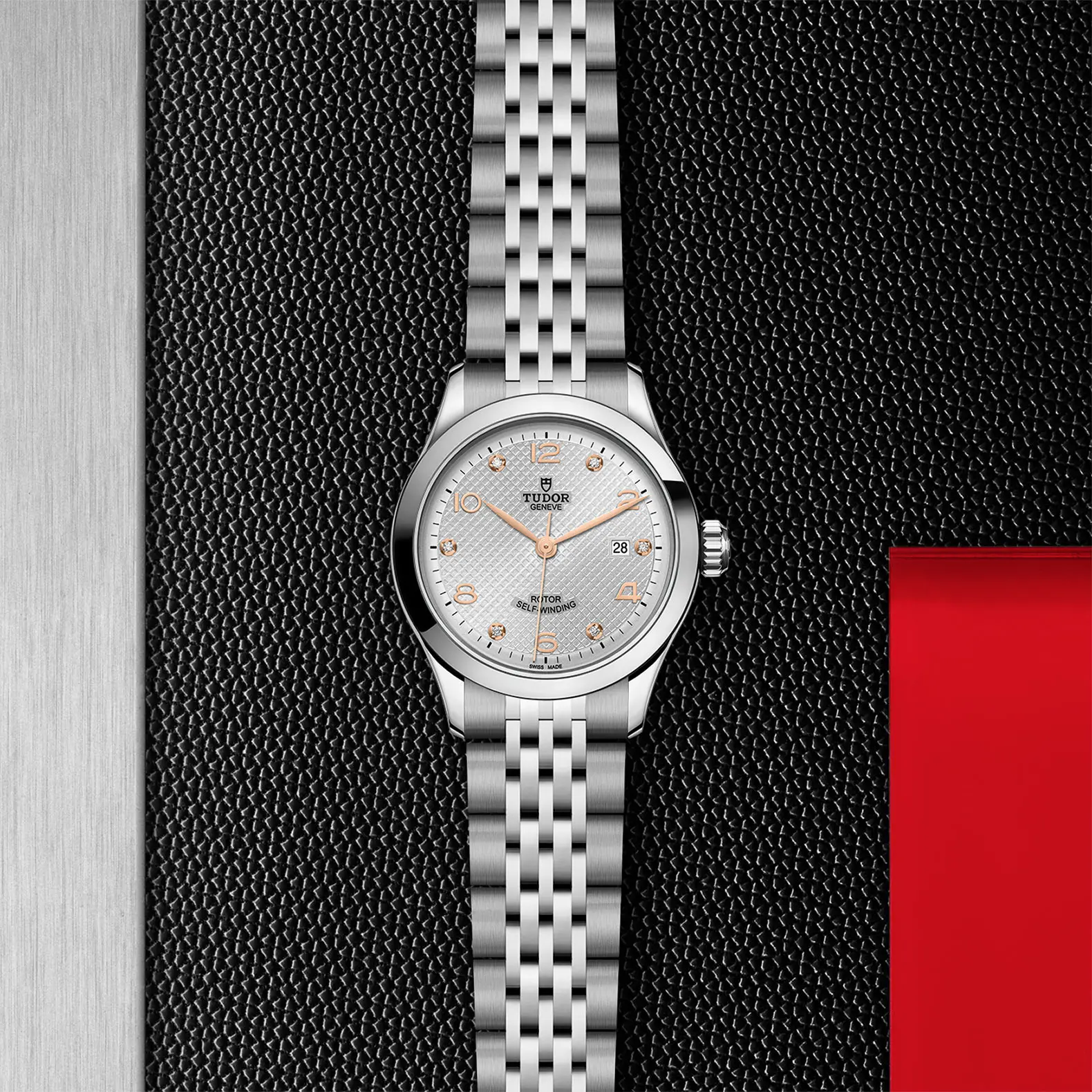 TUDOR1926192628mm steel case with polished finish - M91350-0003 at Cortina Watch Thailand