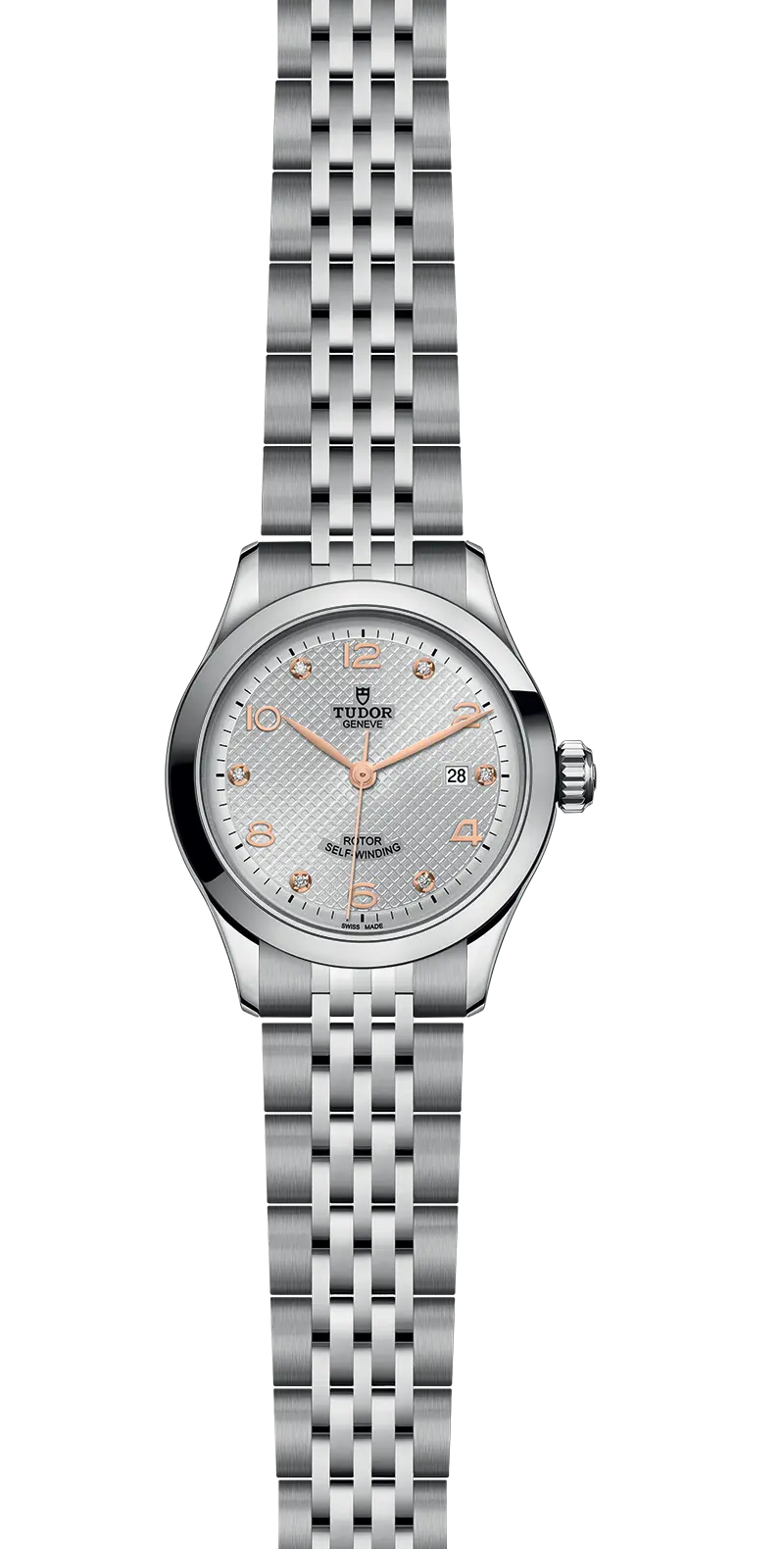 TUDOR1926192628mm steel case with polished finish - M91350-0003 at Cortina Watch Thailand