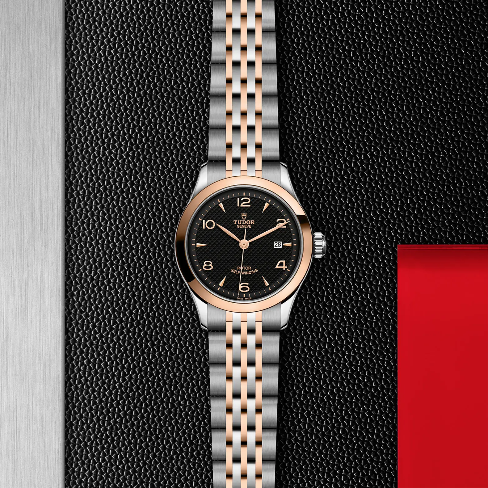 TUDOR1926192628mm steel case with polished finish - M91351-0003 at Cortina Watch Thailand