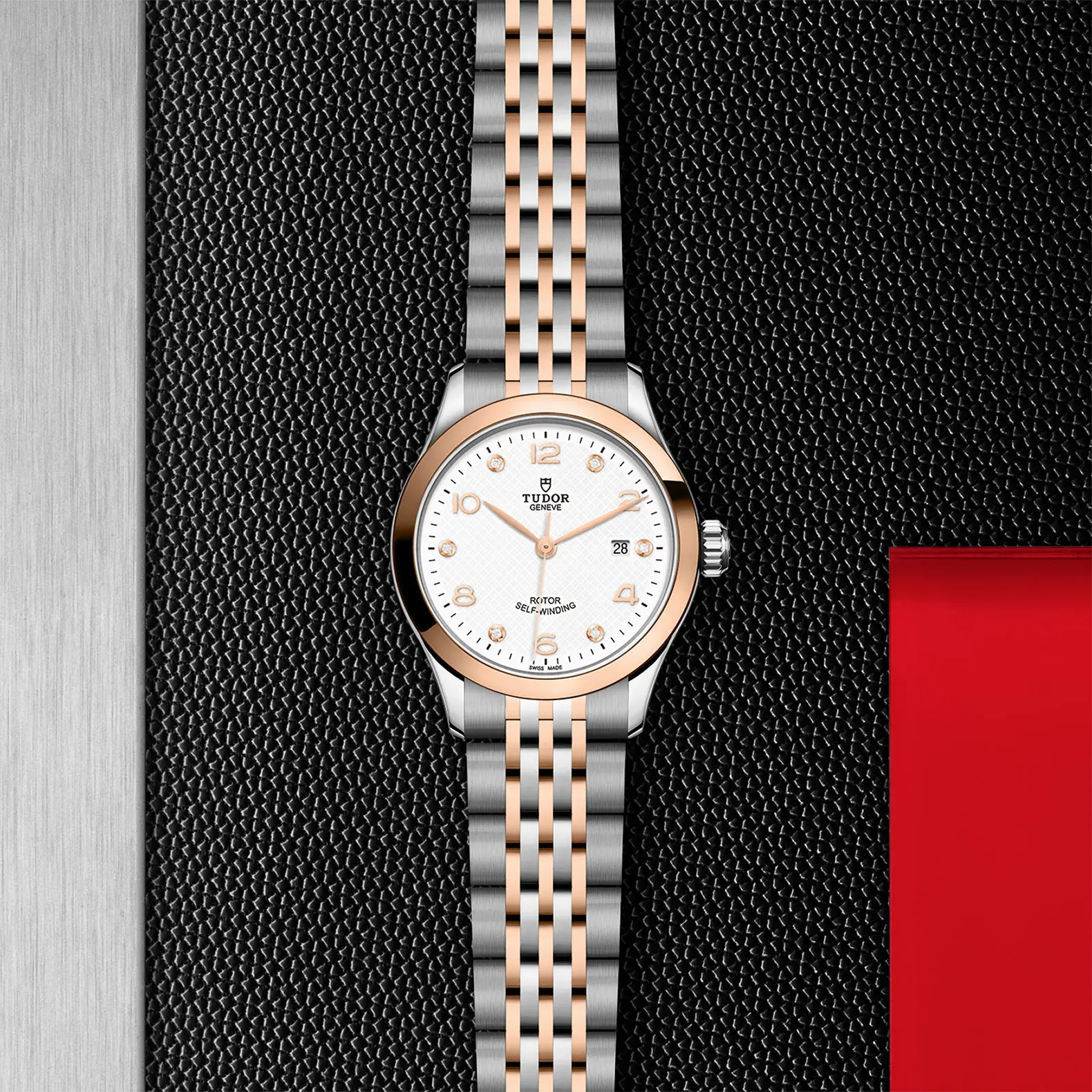 TUDOR1926192628mm steel case with polished finish - M91351-0011 at Cortina Watch Thailand