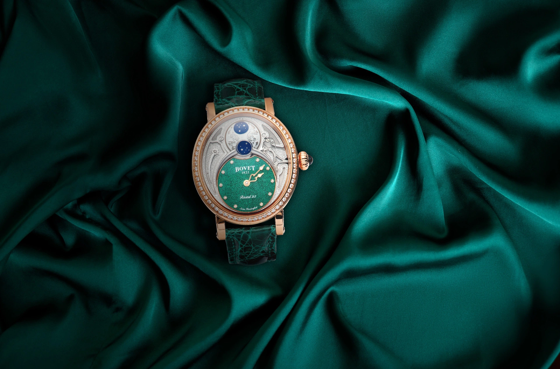 Precious Time: Combining High Watchmaking and High Jewelry New Colors Grace the Récital 23 - Cortina Watch Thailand