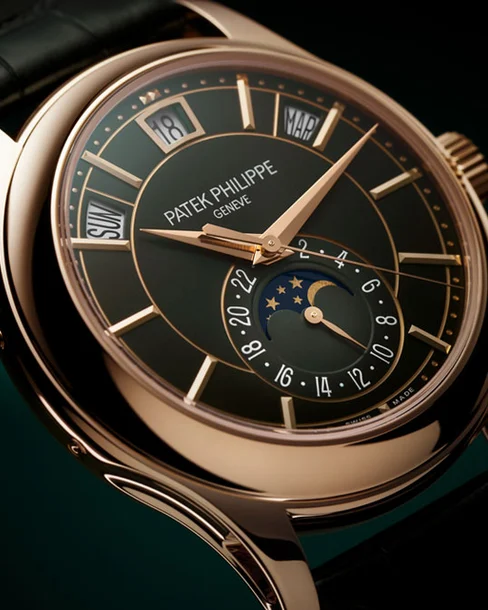 Annual Calendar, Moon Phases - Cortina Watch Thailand