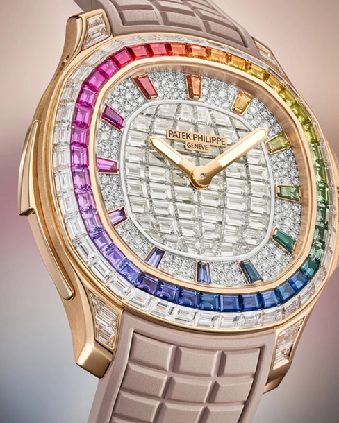 Aquanaut Luce “Rainbow” Minute Repeater, Haute Joaillerie - Cortina Watch Thailand