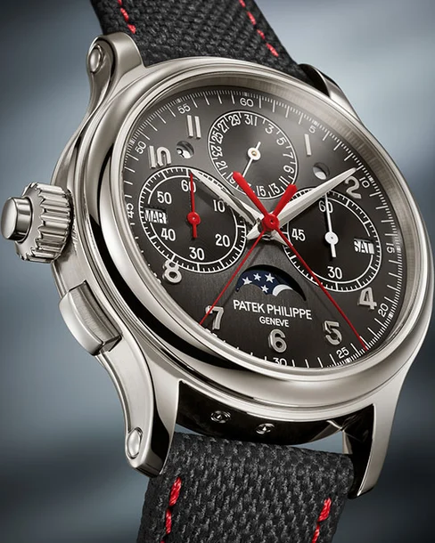 Split-Seconds Monopusher Chronograph for Left-Handers, Perpetual Calendar - Cortina Watch Thailand