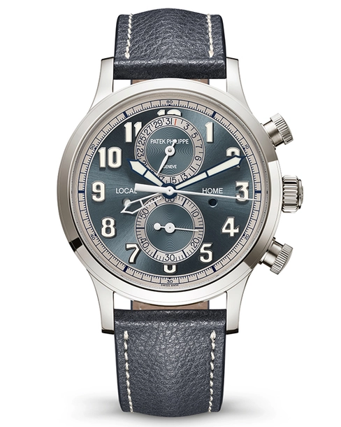 Calatrava Pilot Travel Time Chronograph - Cortina Watch Thailand