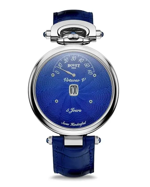 Virtuoso V Blue Guilloché - Cortina Watch Thailand