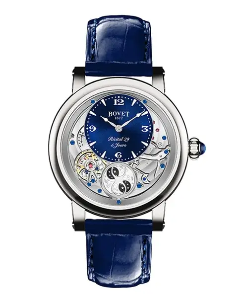 Récital 29 Blue Guilloché - Cortina Watch Thailand