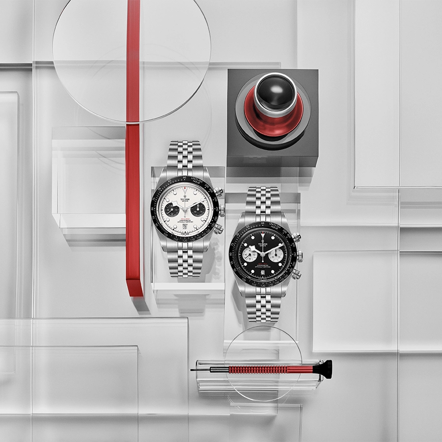 TUDORBlack Bay ChronoBlack Bay Chrono41mm stainless steel case with polished and satin-brushed finishes - M79360N-0011 at Cortina Watch Thailand