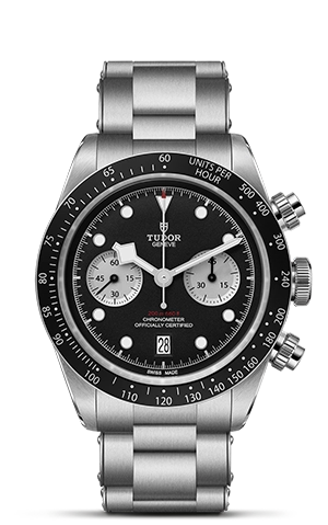 TUDORBlack Bay ChronoBlack Bay Chrono41mm stainless steel case with polished and satin-brushed finishes - M79360N-0011 at Cortina Watch Thailand