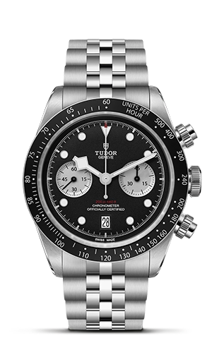 TUDORBlack Bay ChronoBlack Bay Chrono41mm stainless steel case with polished and satin-brushed finishes - M79360N-0013 at Cortina Watch Thailand