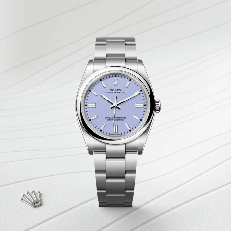 Rolex Oyster Perpetual in Oystersteel, M126000-0013 - Cortina Watch Thailand