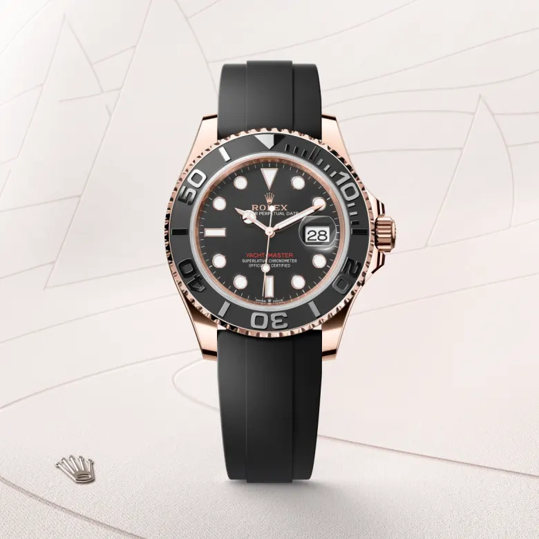 Rolex Yacht-Master in 18 ct Everose gold, M126655-0002 - Cortina Watch Thailand