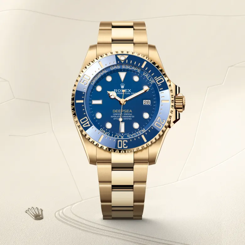 Rolex Deepsea in 18 ct yellow gold, M136668LB-0001 - Cortina Watch Thailand