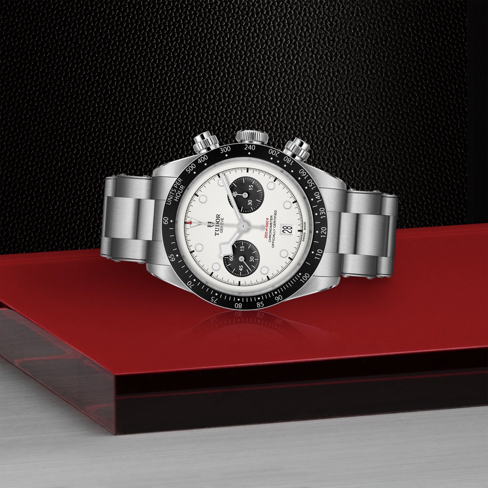 TUDORBlack Bay ChronoBlack Bay Chrono41mm stainless steel case with polished and satin-brushed finishes - M79360N-0012 at Cortina Watch Thailand