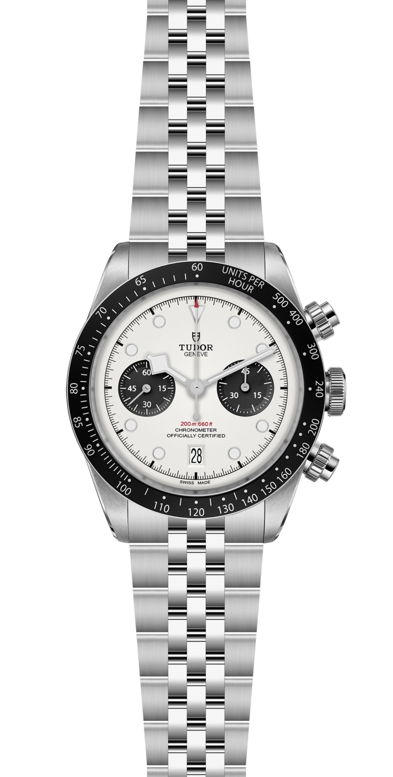 TUDORBlack Bay ChronoBlack Bay Chrono41mm stainless steel case with polished and satin-brushed finishes - M79360N-0014 at Cortina Watch Thailand