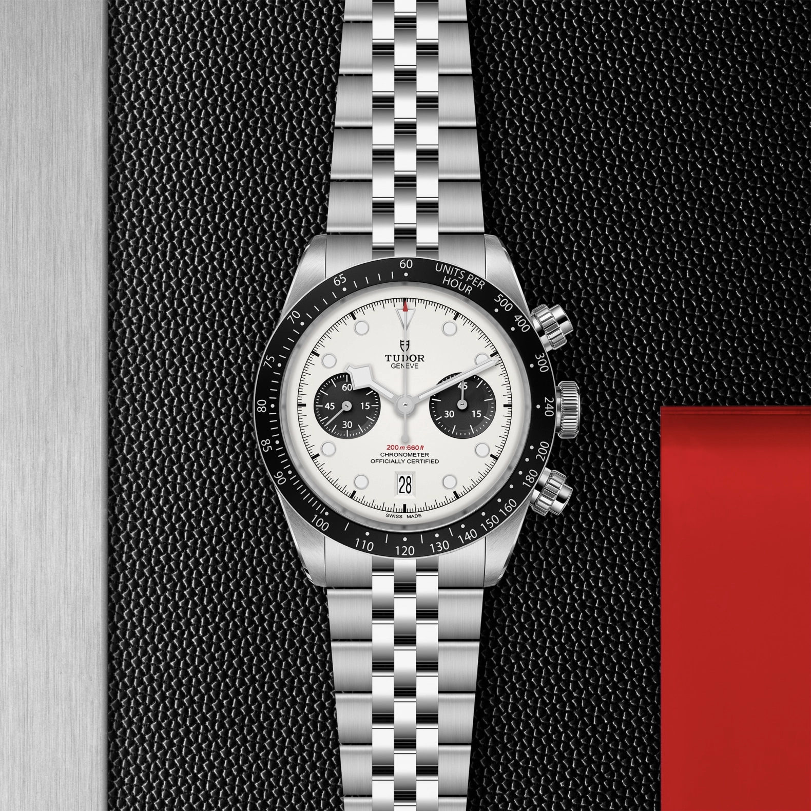 TUDORBlack Bay ChronoBlack Bay Chrono41mm stainless steel case with polished and satin-brushed finishes - M79360N-0014 at Cortina Watch Thailand