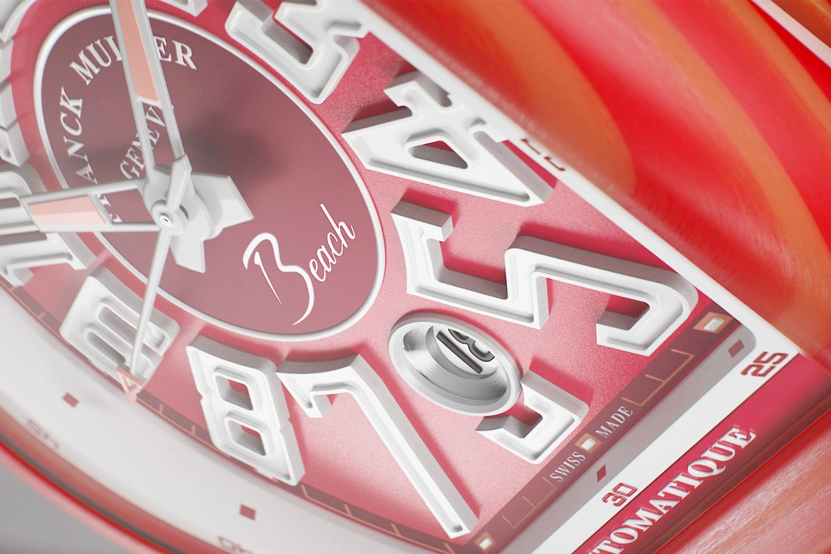 Bright and Bold with the Audacious Franck Muller Vanguard Beach Collection - Cortina Watch Thailand
