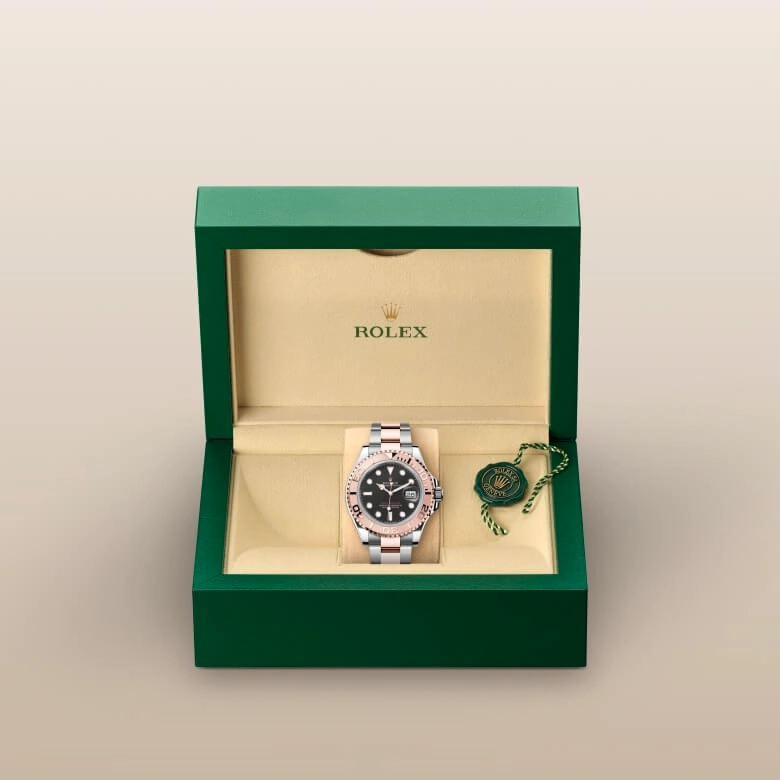 Rolex Yacht-Master in Everose Rolesor - combination of Oystersteel and Everose gold, M126621-0002 - Cortina Watch Thailand