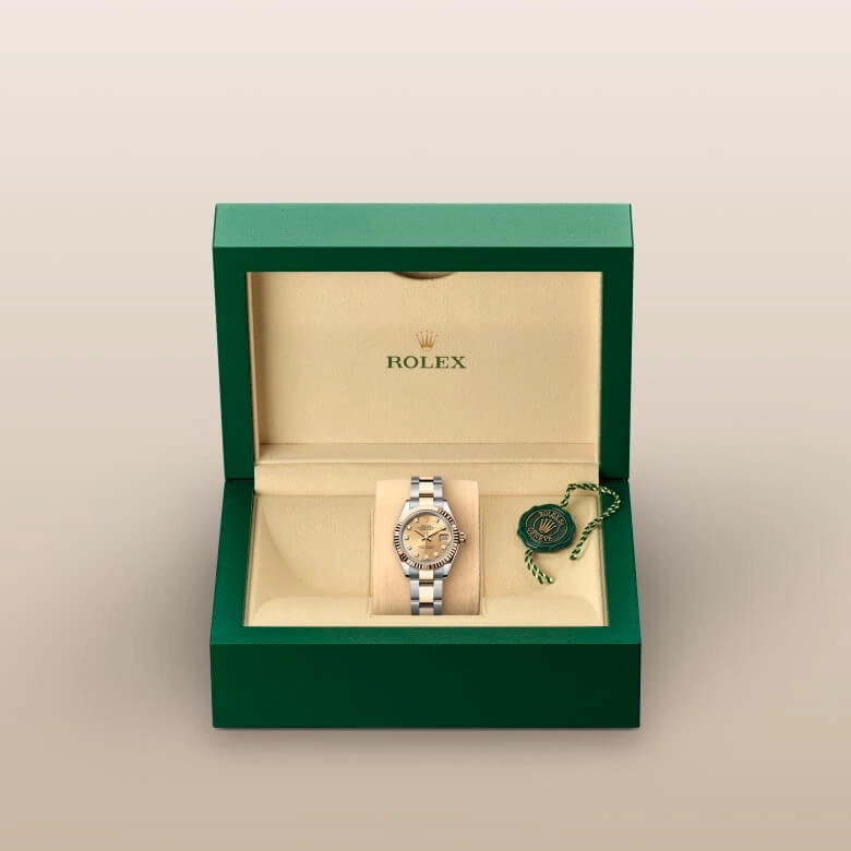 Rolex Lady-Datejust in Yellow Rolesor - combination of Oystersteel and yellow gold, M279173-0012 - Cortina Watch Thailand