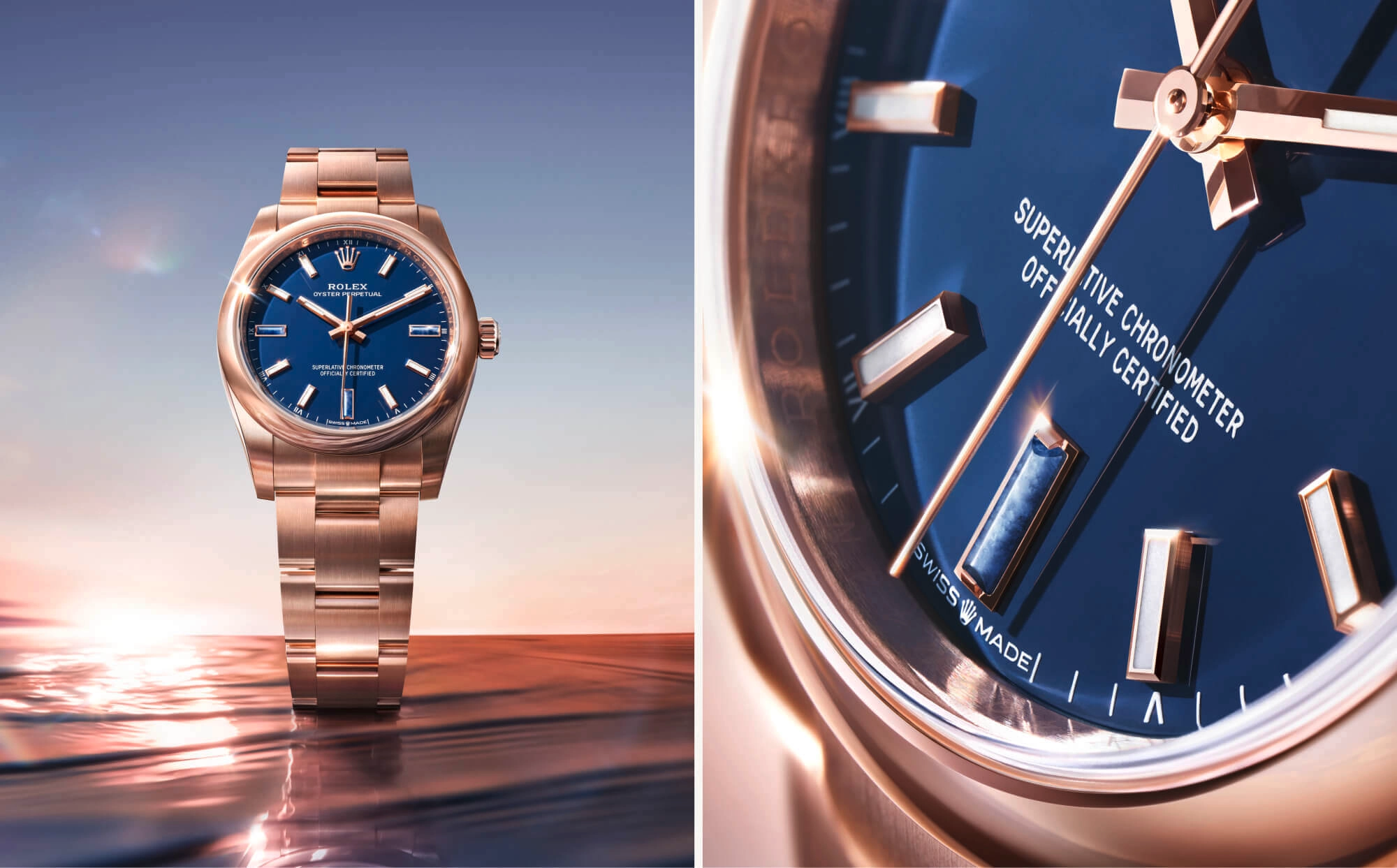 Rolex new Oyster Perpetual 28 & 34 watches 2026 - Cortina Watch Thailand