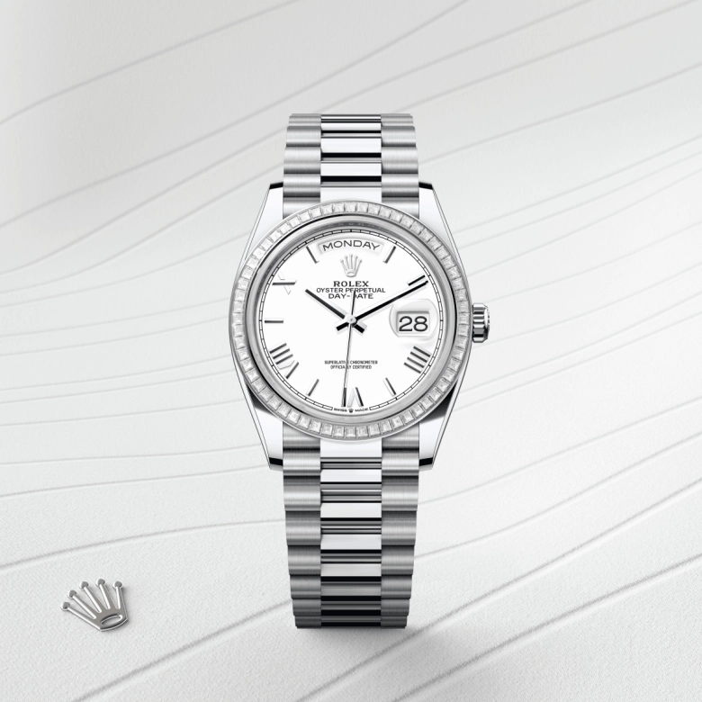 Rolex Day-Date in Platinum, M128396TBR-0018 - Cortina Watch Thailand