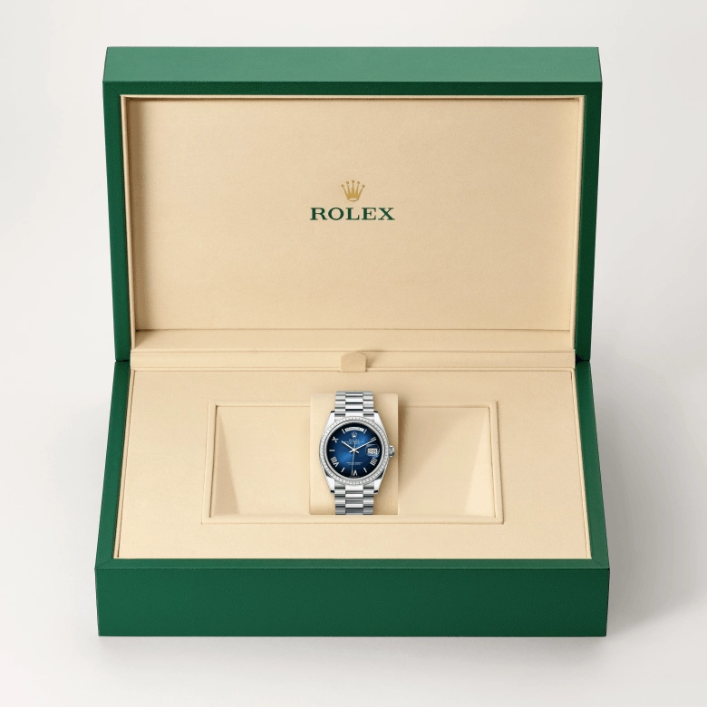 Rolex Day-Date in Platinum, M128396TBR-0021 - Cortina Watch Thailand