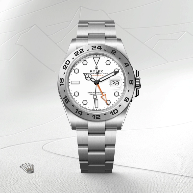 Rolex Explorer II in Oystersteel, M226570-0001 - Cortina Watch Thailand
