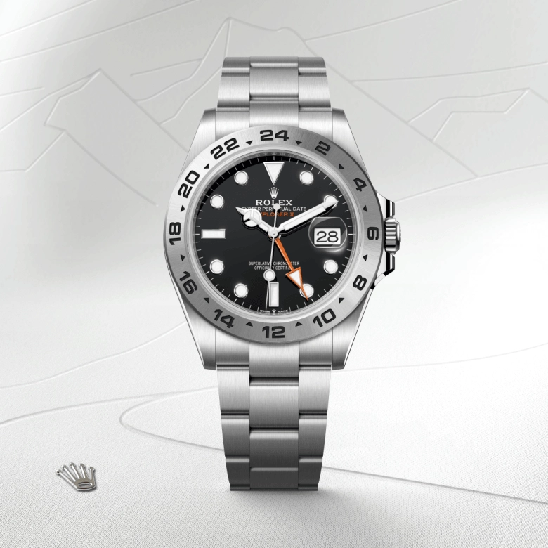 Rolex Explorer II in Oystersteel, M226570-0002 - Cortina Watch Thailand