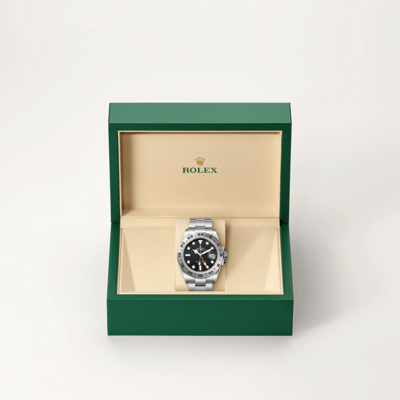 Rolex Explorer II in Oystersteel, M226570-0002 - Cortina Watch Thailand